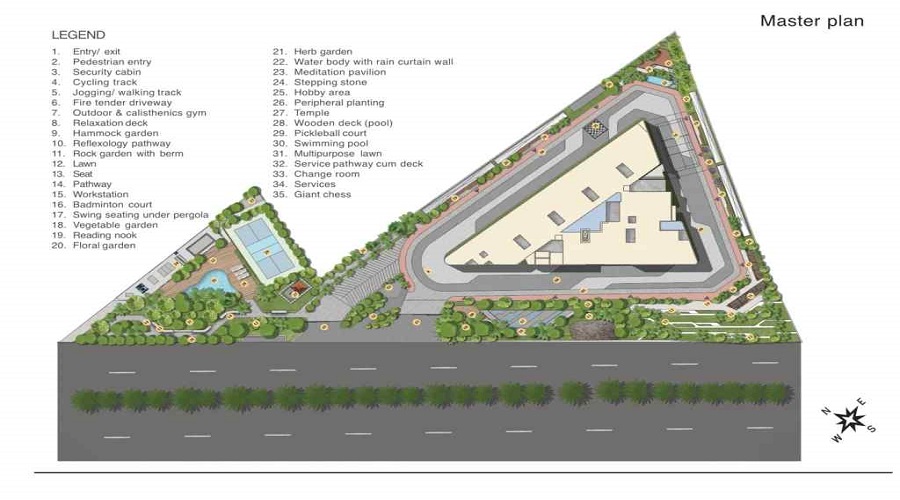 Sattva Vasanta Cove Master Plan