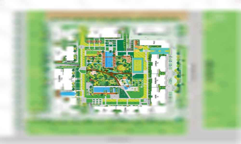 Sattva Lago Master Plan Layout 10 Acres 5 Towers