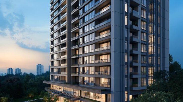 Sattva Courtyard, Budigere Cross, Old Madras Road, artist impression